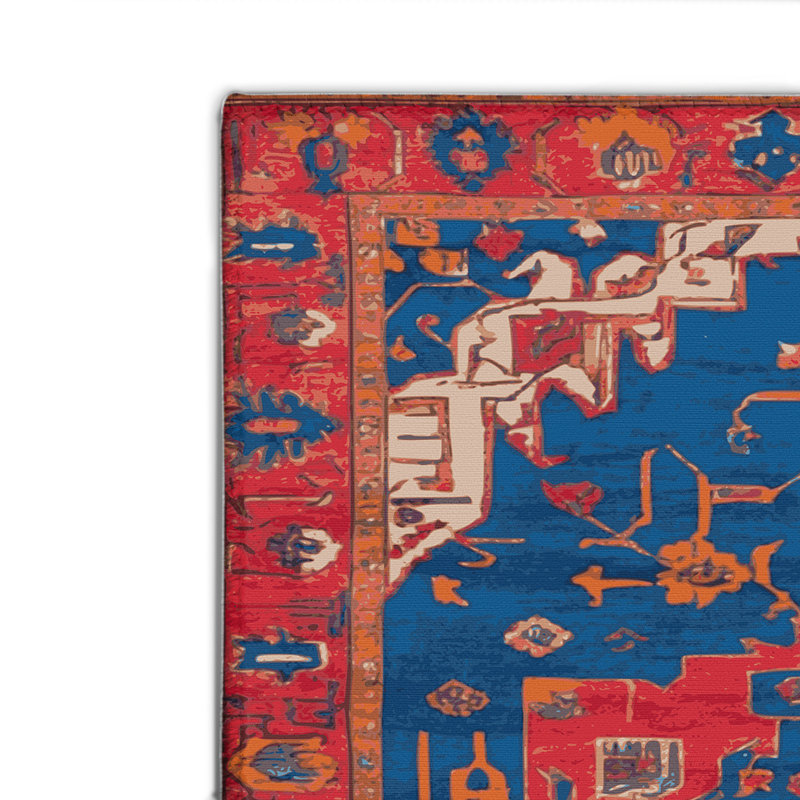 Tapis d'intérieur et d'extérieur Tabriz, Rectangulaire 8 pi x 10 pi