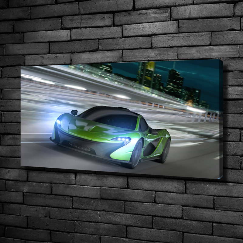 Racer - No Frame Print on Canvas