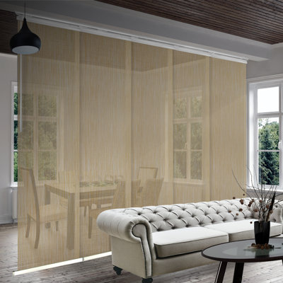 Store vertical semi-transparent Dappled Sand