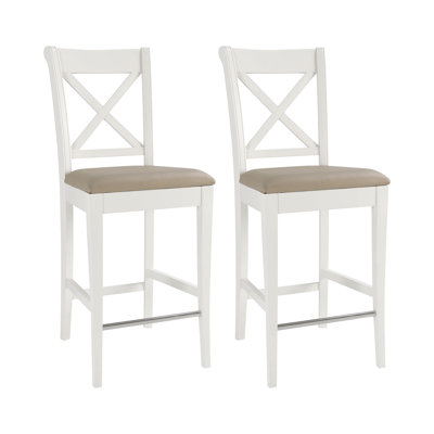Ziggy Yes Upholstered Faux Leather Yes Bar Stool