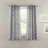 Lush Decor Edward Trellis Room Darkening Curtain Panels Pair Drapes (Set of 2)-413711539-518497355
