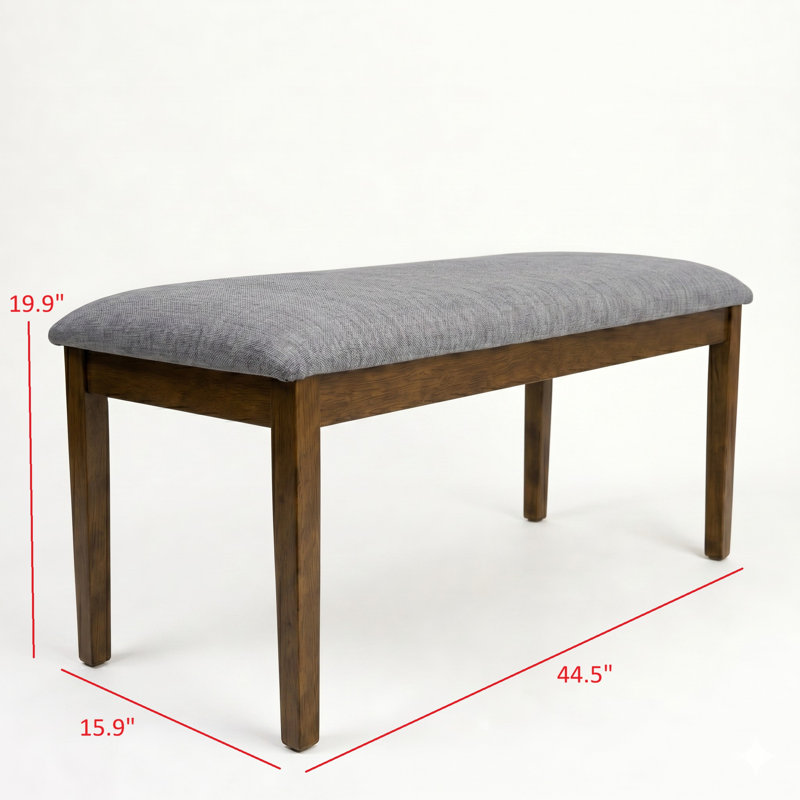 Banc de salle à manger Easton, Brun
