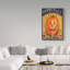 « citrouille face happy automne », reproduction de peinture à l’acrylique sur toile tendue-33556687