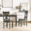 Cann 44cm H Solid Wood Side Chair in Grey