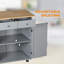 Lydd Solid Wood Top Kitchen Island
