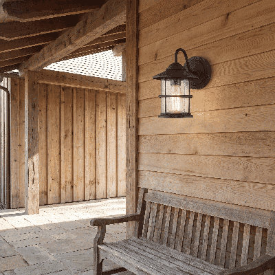 Lanterne murale d'extérieur 1 lumière Meridian