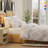 Color Sense 100% Cotton Percale 3-Piece Printed Duvet Cover Set-111108115-110376885