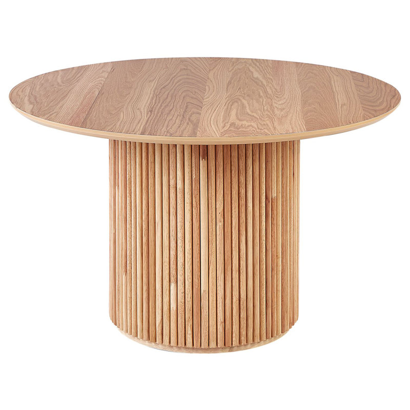Lanaisha Round Solid Wood Base Dining Table