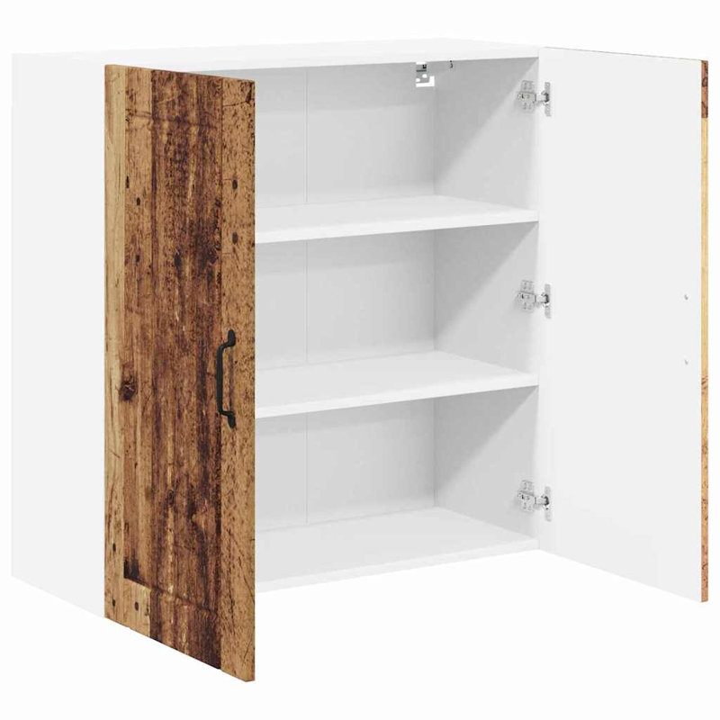 Vidaxl Kitchen Cabinet Grey Sonoma 80 X 31 X 80 Cm Engineered Wood, Old Wood, 80cm H x 80cm W x 31cm D
