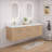 Derrickson  60'' Double Bathroom Vanity With Double Sink Top