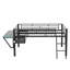 Lit mezzanine avec bureau et DEL Gaming Mid