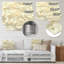 Feuillage ivoire collage de feuilles I - impression de feuilles sur métal-539304403