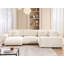 Mollis 6 Seater Corduroy Corner Sofa -192089729