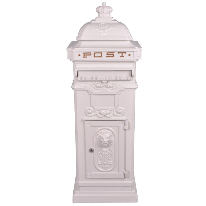 Weybossett Aluminum Column Box, White