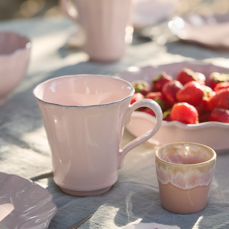Rosa Stoneware Coffee Mug