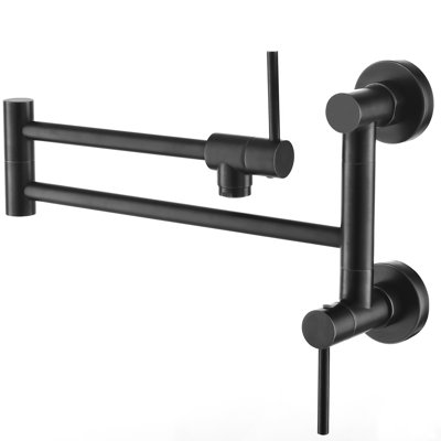 Wall-Mount Pot Filler Kitchen Faucet