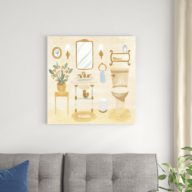 Golden Bath I, H 30 po x l 30 po