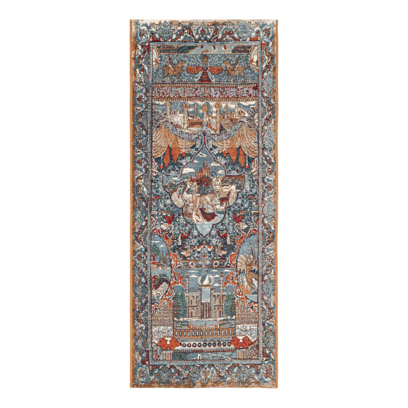 Tapis d'extérieur traditionnel, Tapis de couloir 2 pi x 5 pi 1 po