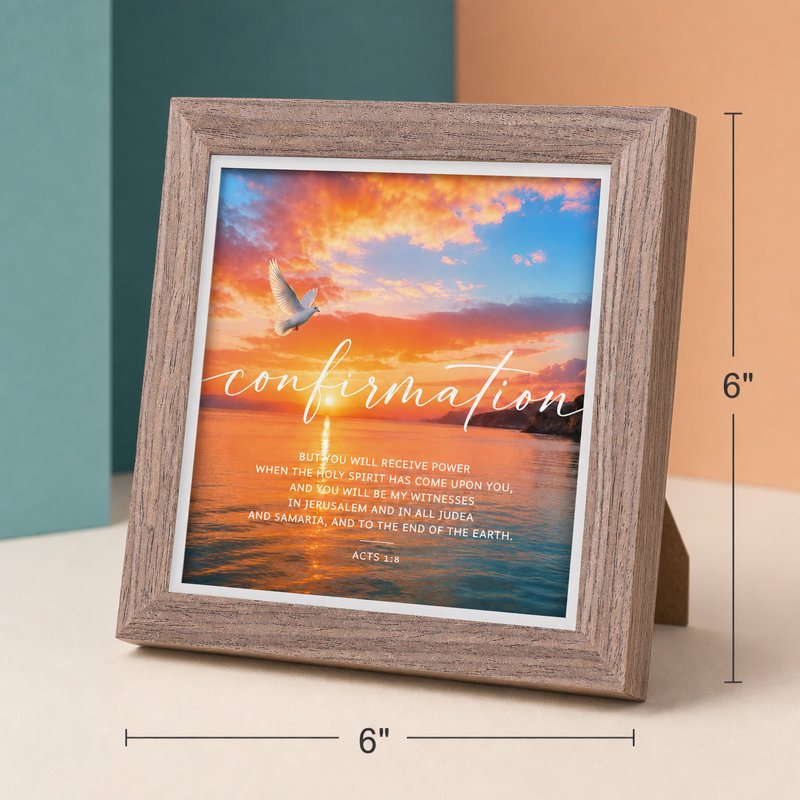 Framed Art Confirmation Acts 1:8