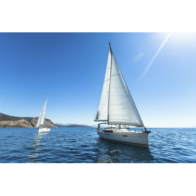 Luxury Yacht - Photographie sur toile tendue