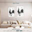 Coq Brampt noir et blanc-108598469