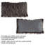  Coussin lombaire moelleux 12 po x 20 po - Ensemble de coussin décoratif luxueux et housse glamour-1419540927