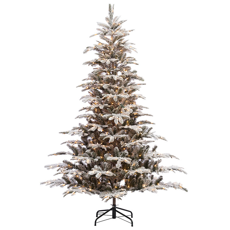90' Lighted Fir Christmas Tree