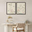 Papillon sur lotus fleur de lotus moderne, impression encadrée, affiches, salle de bain, petit art mural-104788026-104788031