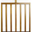 Maney Solid Wood Headboard