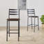 Tabouret de comptoir industriel 26 po Margr-1103796902