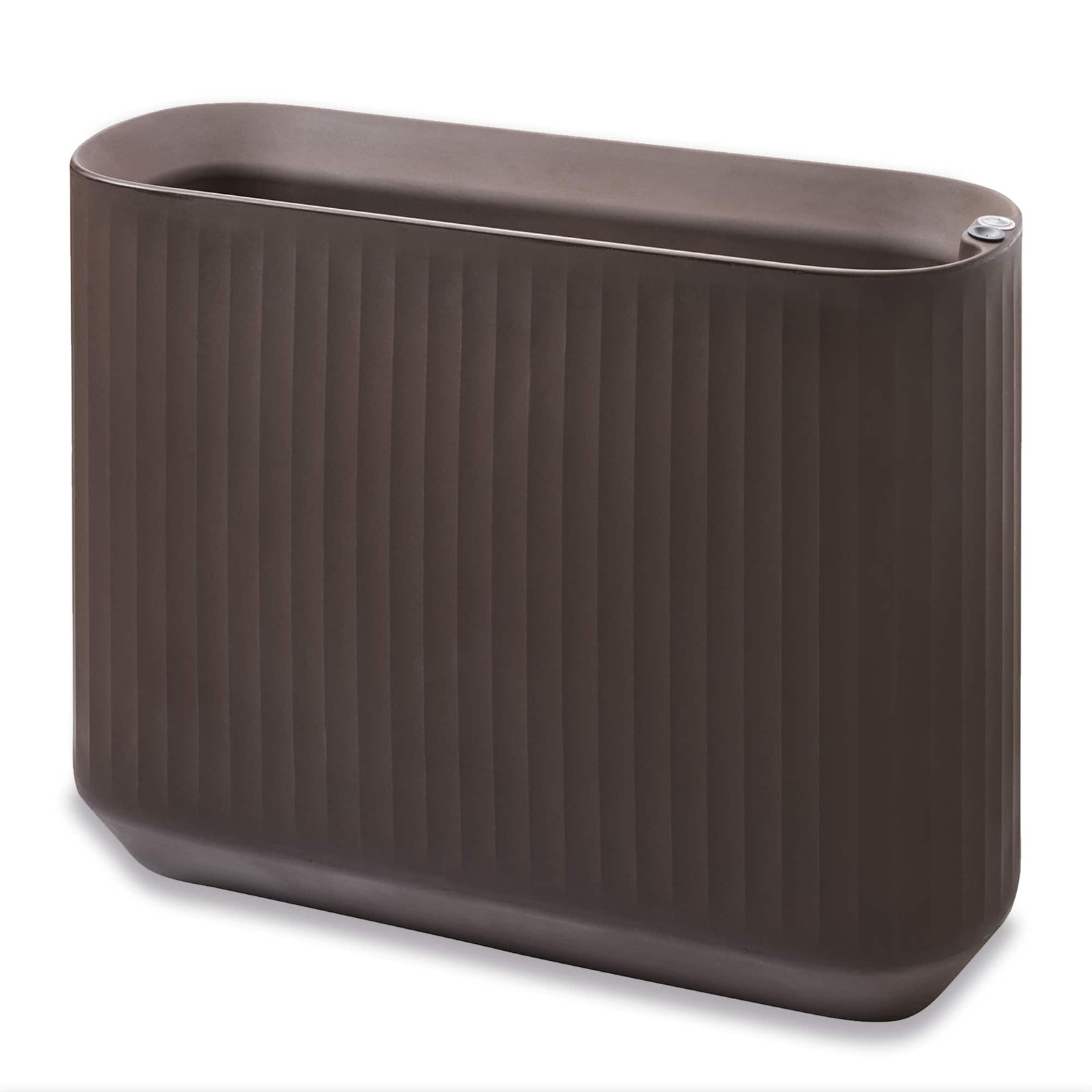 Mod Planter Box, Bark, 40" x 14" x 30"H - Privacy Planter Wall