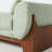 Green Upholstered Bench-2006056148