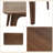 47.2" Dining Table With Solid Wood Legs-1598395738