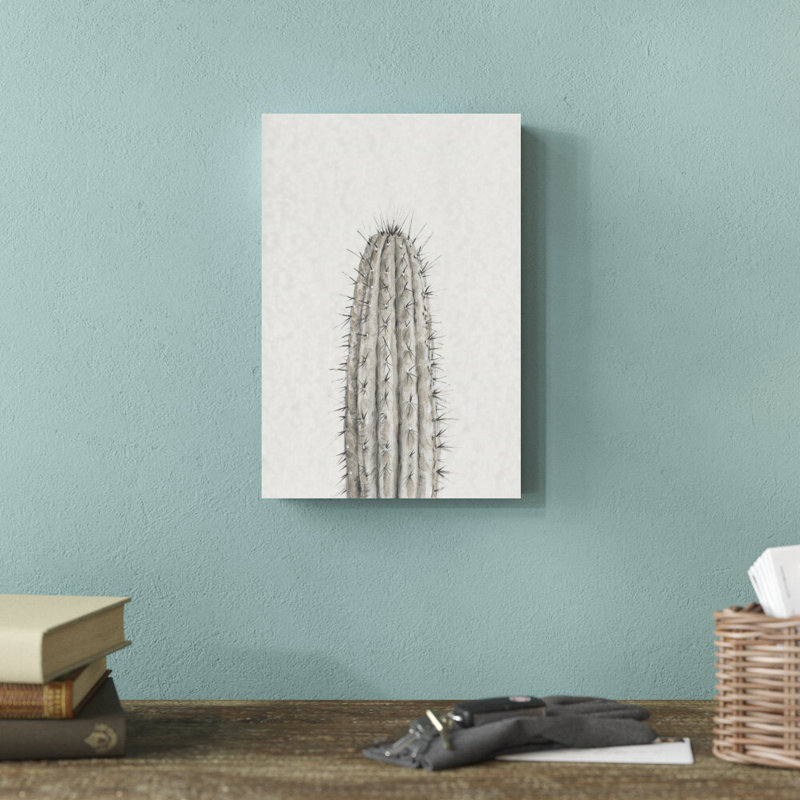 Cactus Study III, H 12 po x l 8 po