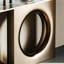 Console légère en métal de style luxueux.-129488549