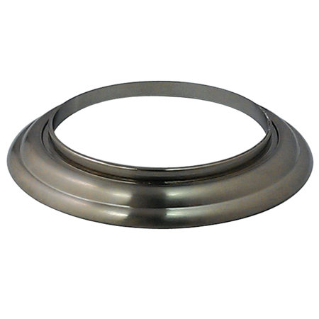 Kingston Brass Shower Scape Universal Zinc Alloy Tub Spout Flange, Brushed Nickel