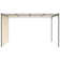 Prescot Garden Gazebo with Side Curtain 4x3x2,25 m