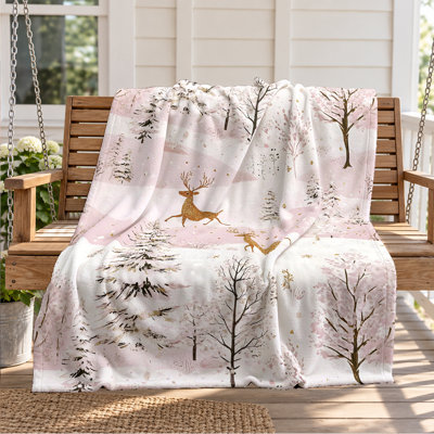 Quilted Throw Blanket