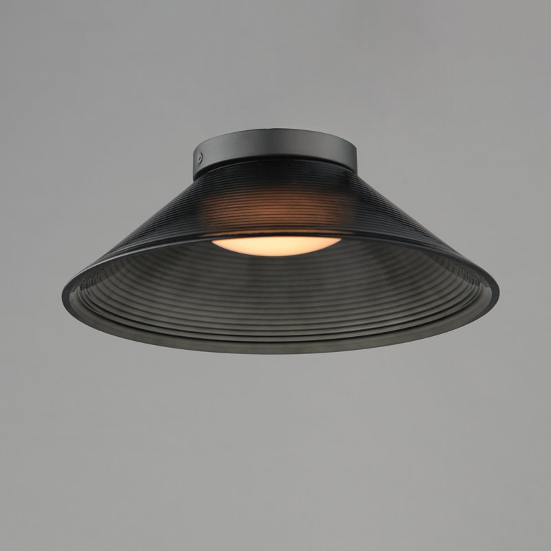 Jensen-Semi-Flush Mount, Gray