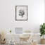 Art mural sur toile flottant fleurs mixtes monochromes, design par lettré et doublé-1109519167-1109519105