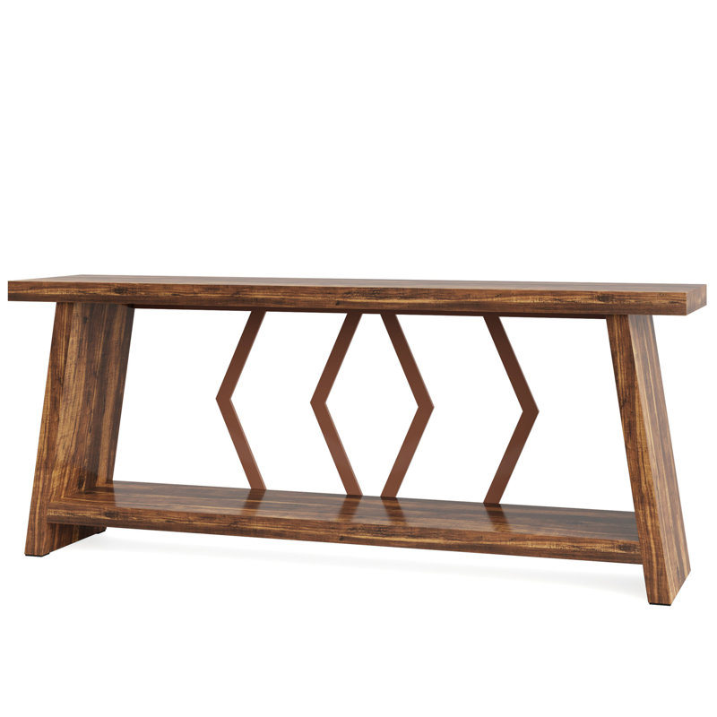 70.9" Extra Long Farmhouse Console Table