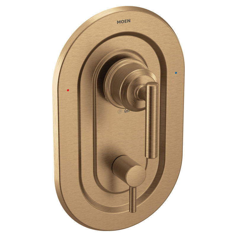 Moen Gibson Posi-Temp avec trousse de garniture de valve de transfert intégrée à 3 fonctions, valve requise
