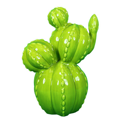 Porcelain Cactus Decoration