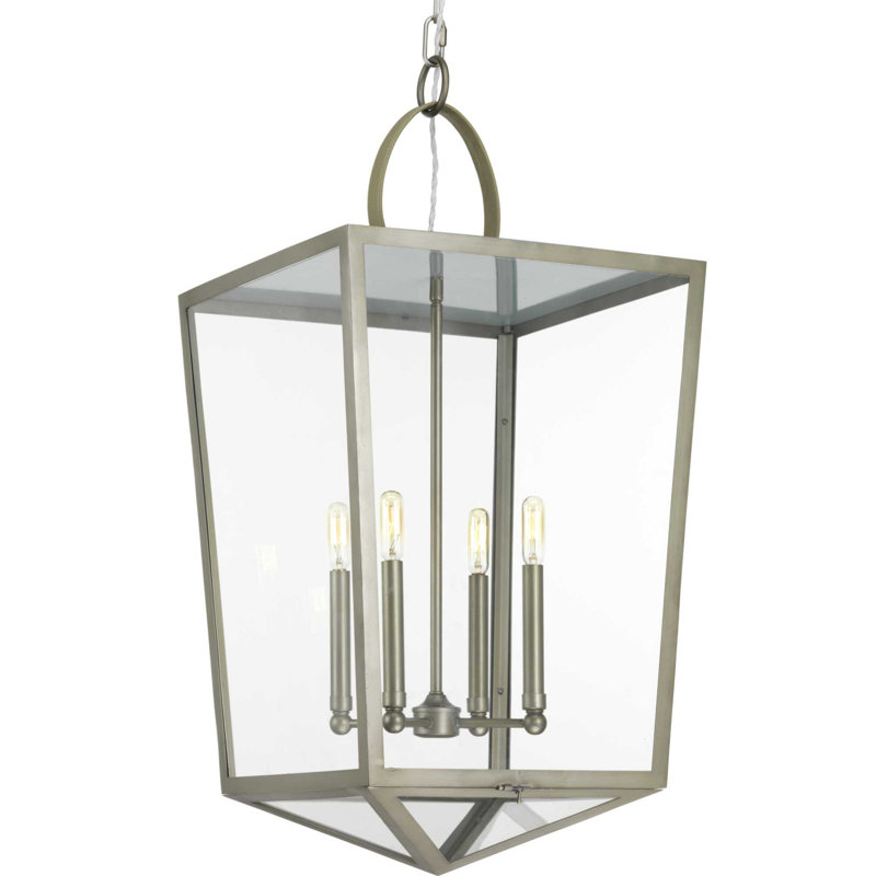 Shearwater 4 - Light Single Pendant, Antique Nickel