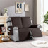 Housses de canapé inclinables imperméables 1 à 2 ou 3 sièges, housse de chaise, housses de canapé antidérapantes avec sangles élastiques pour chiens et animaux de compagnie