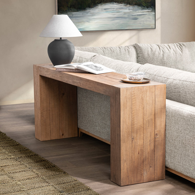 Clayton Reclaimed Pine Pallet Skin Console Table