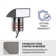 LED Indicator 4W 12V Magnetic Transformer