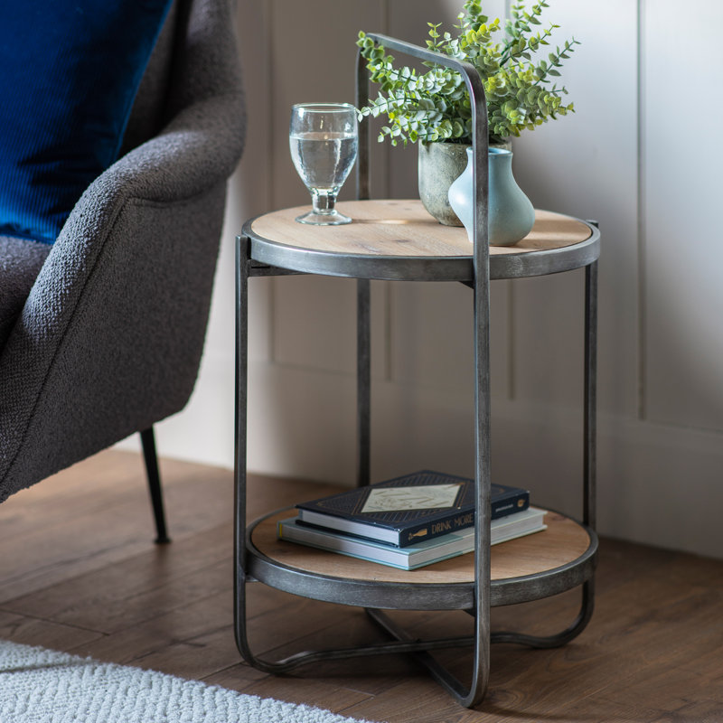 Cross Legs End Table