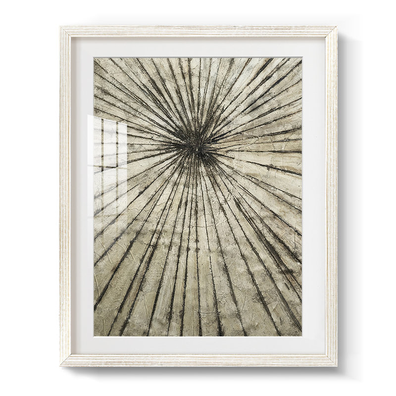 Imprimé Radiant - Impression encadrée, H 28,5 po x l 20,5 po, Blanc