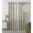 Carthamus Polyester Linen Textured Light Filtering Semi-Sheer Grommet Curtain Pair-1073367491-1013262541